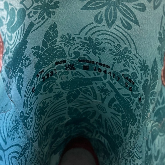 Corral Tall Brown Onix Glitter Inlay Boots - Picture 5 of 7